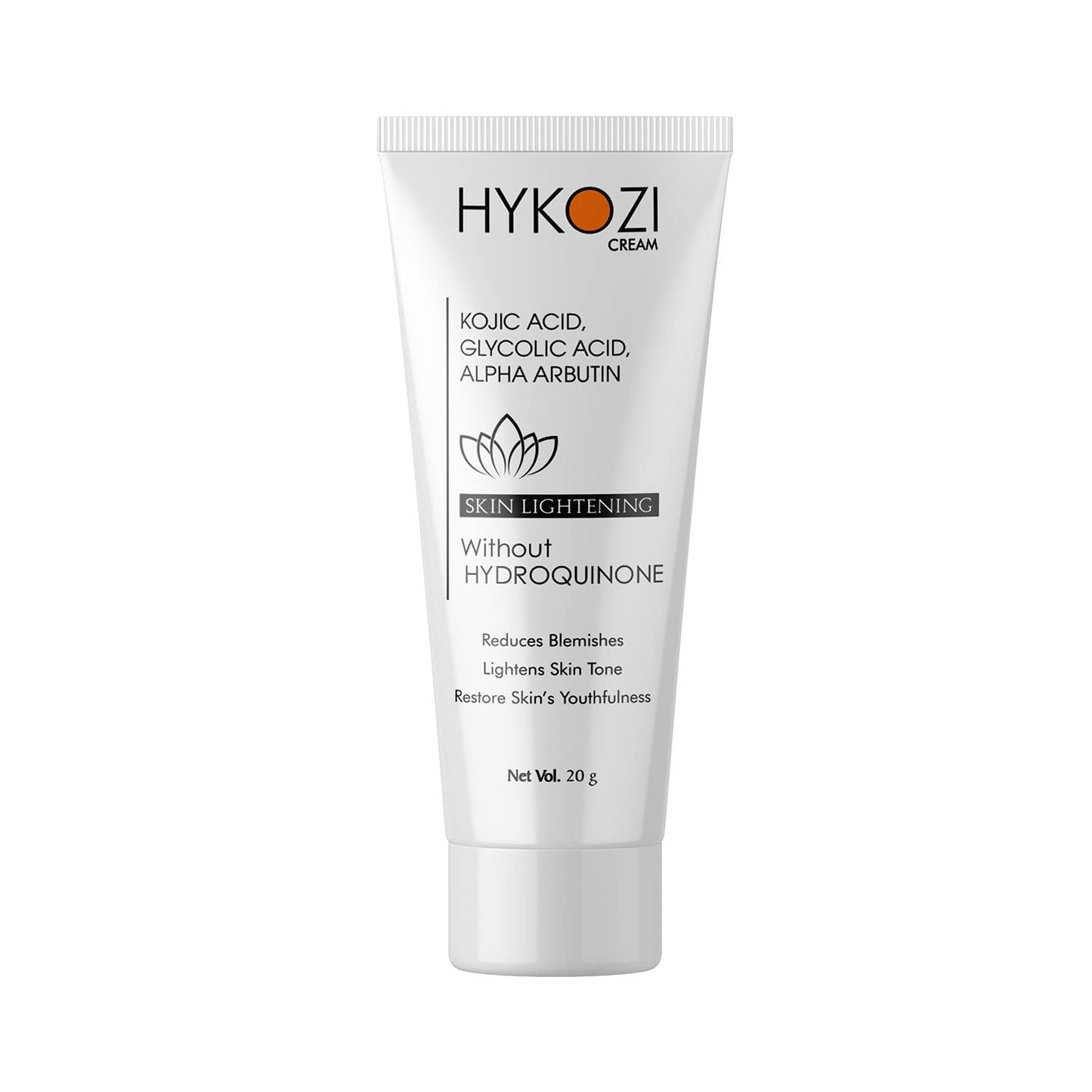 Hykozi Non Hydroquinone Skin Lightening Cream 20 GM Tube