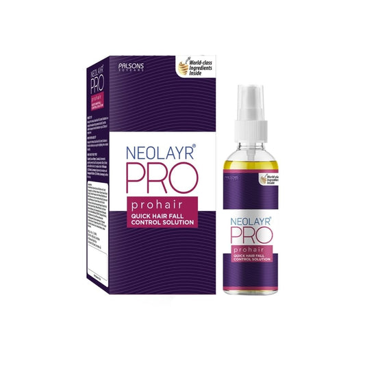 NEOLAYR PRO PROHAIR FOR QUICK HAIR FALL CONTROL SOLUTION 40 ML I Hair Serum for Hair Fall Control | Reduces stress-related hair fall and offers visible reduction in just 20 days