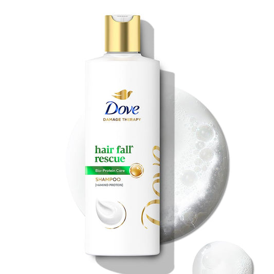 Dove Hair Fall Rescue Shampoo || For Damaged Hair|| Hair Fall Control for Thicker Hair - Mild Daily Anti Hair Fall Shampoo for Men & Women