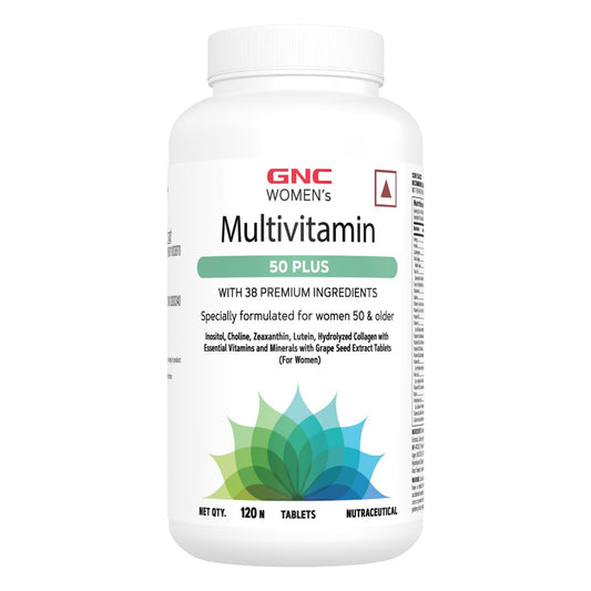Zephivo GNC Mega Men 50 Plus Multivitamin | 120 Tablets | 37 Premium Ingredients | Promotes Prostate Health | Boosts Immunity | Protects Heart & Vision | Supports Memory | Formulated In USA
