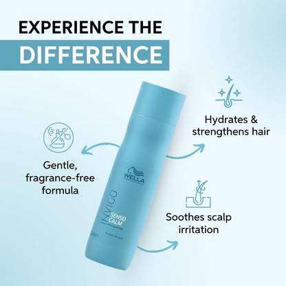 Wella Professionals Invigo Balance Senso Calm Sensitive Shampoo, 250 Ml