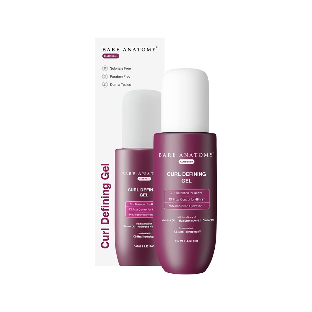 Bare Anatomy Curl Defining Gel bottles on a white background