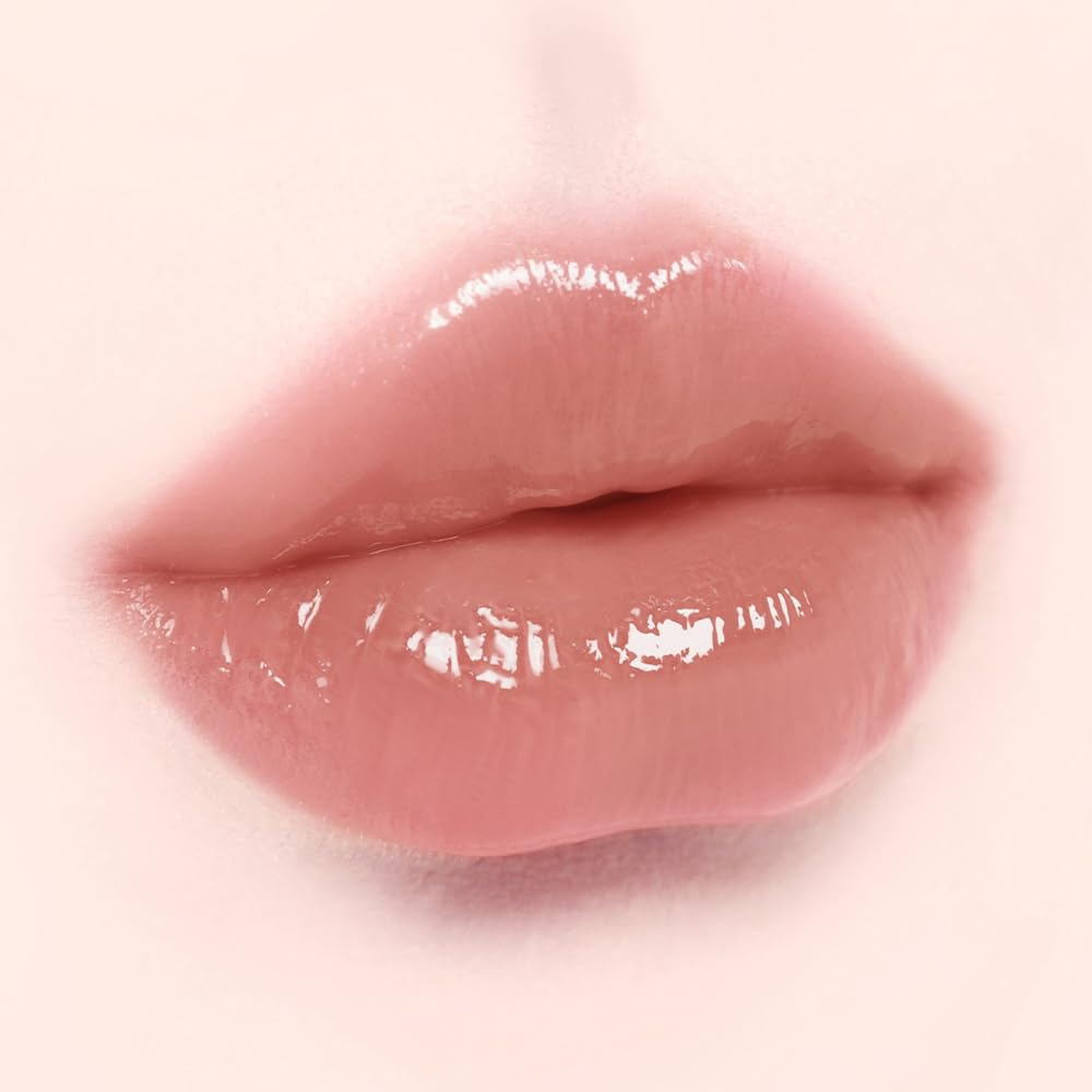 DINTO Blur-Jelly Plumping Lip Tint (775 Woody Gelée, 3.5g) Korean Hydrating Water-Based Jelly Tint with Mild Plumping Effect, Non-Sticky, Long-Lasting Glossy Lip Stain, Vegan & Cruelty-Free