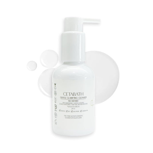 PERSONAL TOUCH SKINCARE Cetabath - Cleanser For Sensitive, Dry & Acne-Prone Skin with Glycerin, Betaine, Niacinamide & Sodiui Cocoyl Isethionate, 100ml