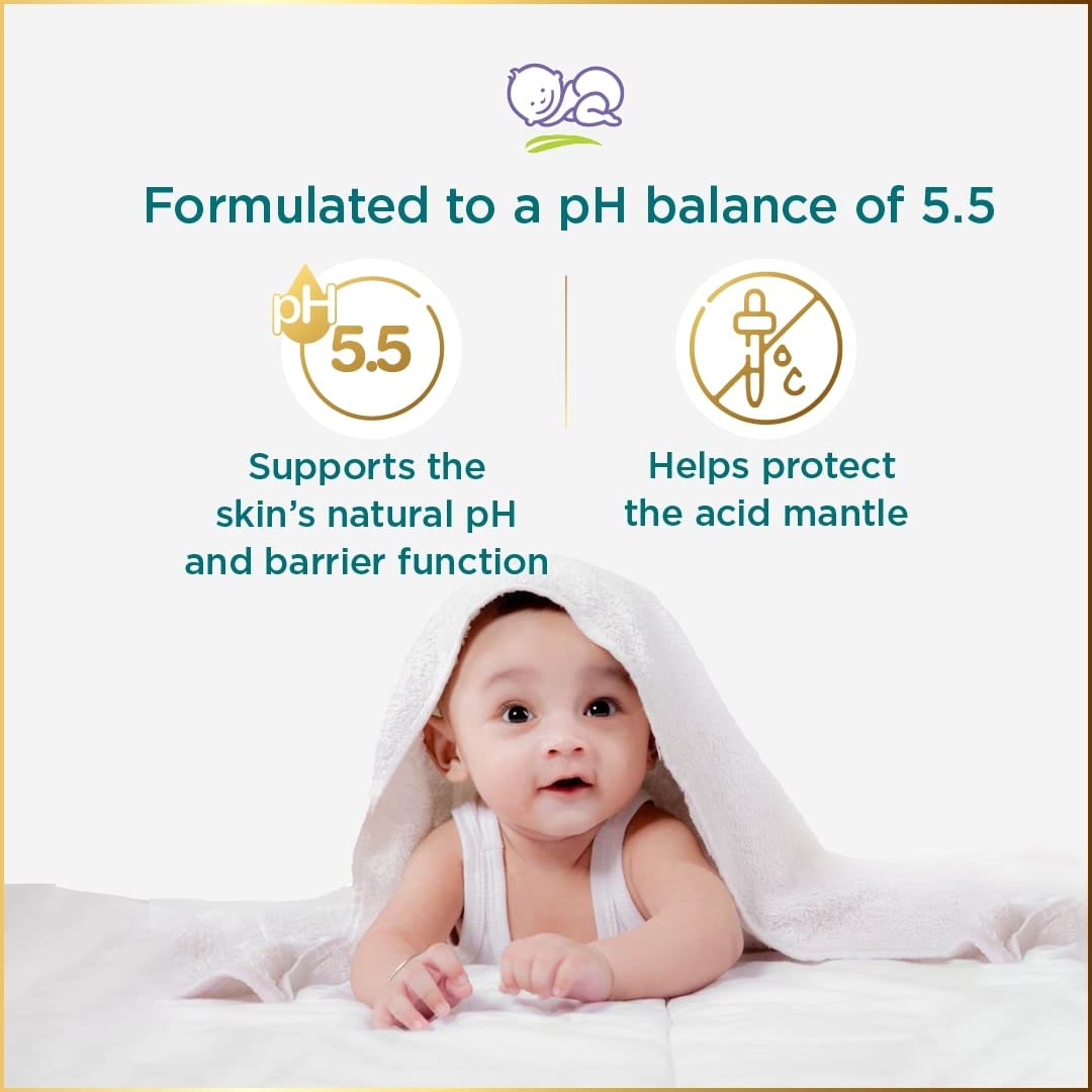 Himalaya Creme Cleansing Baby Bar 125G| pH 5.5|with Coconut milk Protein and Aloe vera|Soap Free | For New borns | For Baby's sensitive skin| No Parabens|No Synthetic Colors