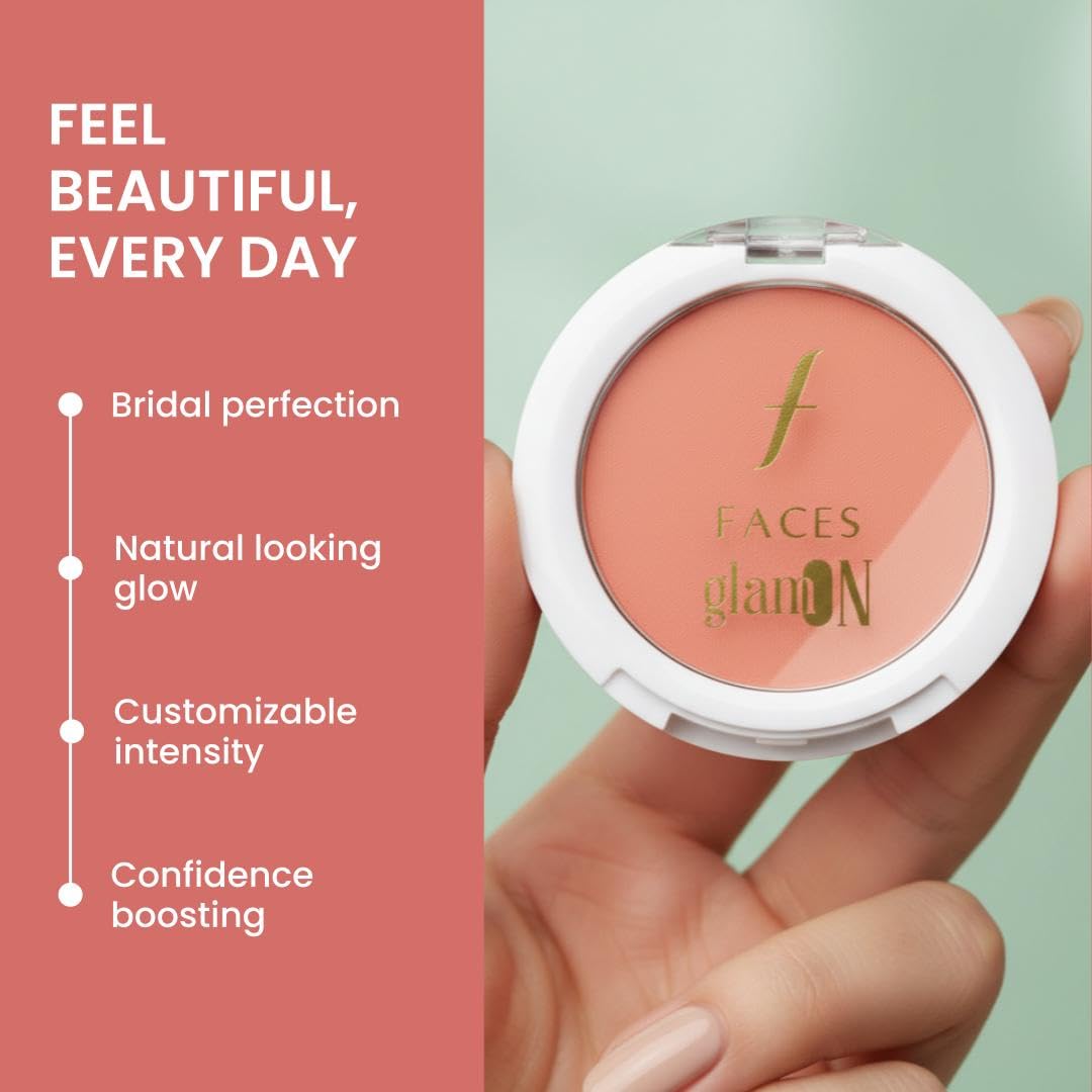 Faces Canada Glam On Perfect Blush Apricot 06 5 g (Peach)