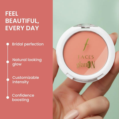Faces Canada Glam On Perfect Blush Apricot 06 5 g (Peach)