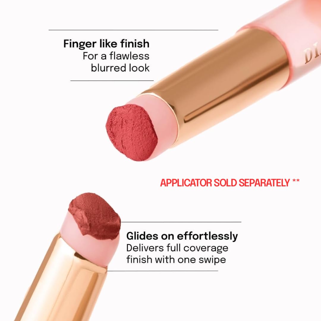 Diam Beauty Soft Filter Blurring Pot, Blurring Pudding Pot for Lip, Free Lip Blurry Pudding Pot, Non-Sticky Glossy Tinted Lip Balm, Long-lasting Lipstick Glowing Lips - Swipe Right