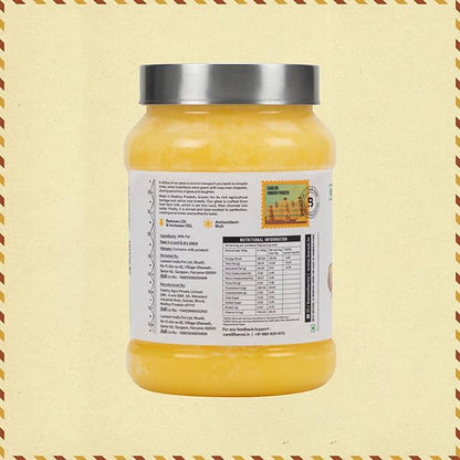 Barosi Premium Cow Ghee | 100% Pure | Danedar Texture | Rich In Good Fats And Antioxidants | Easy To Digest