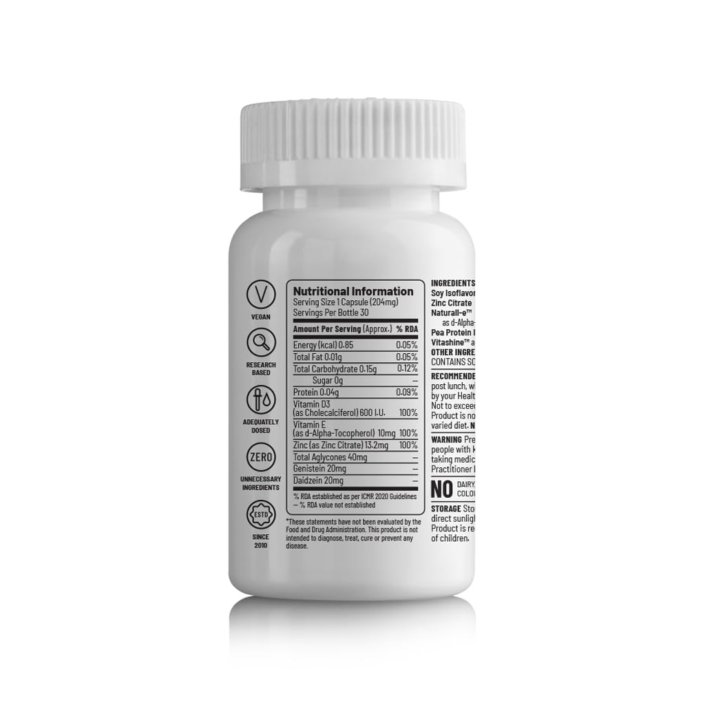 Zephivo Unived Menopause Management | Provides Relief from Menopausal Symptoms such as Hot Flashes, Night Sweats, Mood Swings, & more | 30 Vegan Caps
