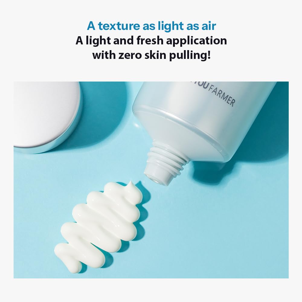 THANKYOU FARMER Sun Project Light Sun Essence SPF50+ PA+++ (120 ML) Korean Sunscreen Essence, Hydrating, Lightweight, No White Cast, UV Protection, Soothes & Moisturises for All Skin Types
