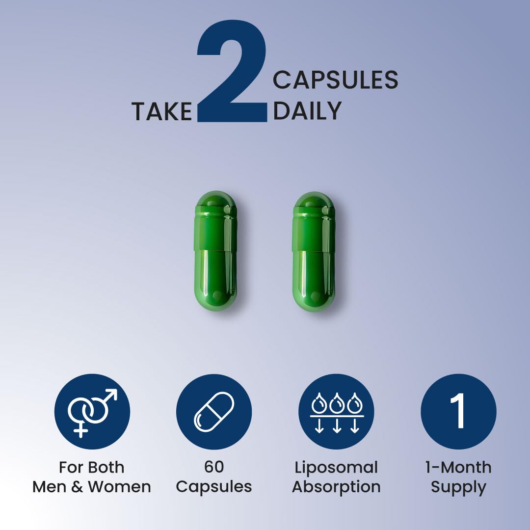 ZEROHARM Collagen Builder with Seabuckthorn, Vitamin C, Panax Ginseng & Biotin | Veg Collagen for Skin, Hair, & Joints | Plant-based Supplement for Youthful Skin | 60 Capsules