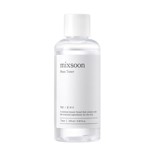 mixsoon Bean Toner, Moisturizing, Nourishing Bean Extract Toner | Non-Sticky, Hydrating Plumping Korean Skincare Toners for Dry, Sensitive or All Skin Types (100 ML)