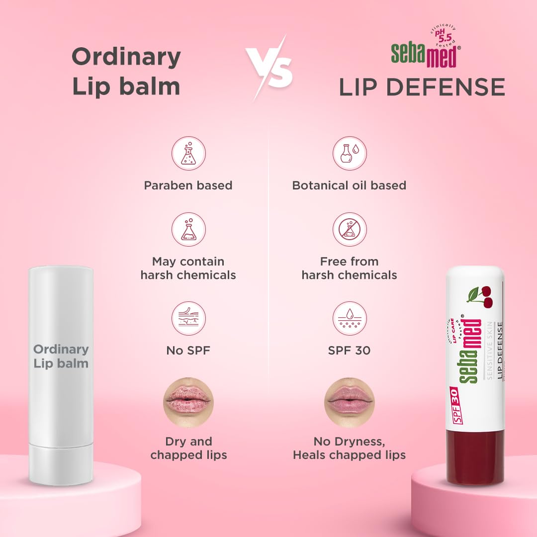Sebamed Lip balm for dry and chapped lips | Cherry