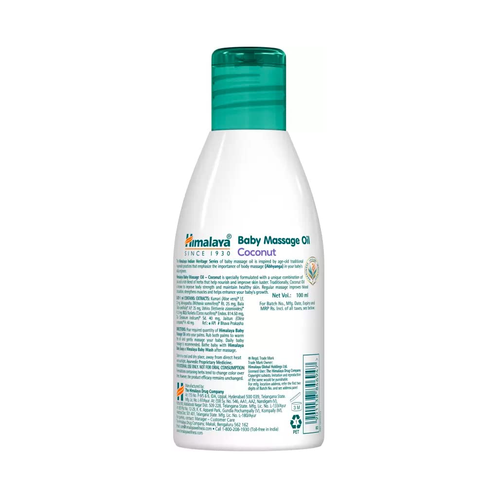 Himalaya Baby Massage Oil (Coconut) 100 ml