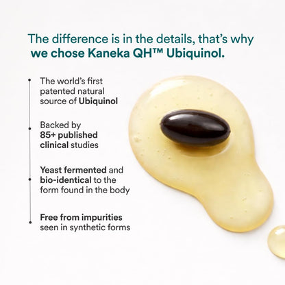 Origins Nutra Kaneka QH™(Ubiquinol) 100mg | Sourced from Japan Active CoQ10 Form | Supports Fertility, Heart Health & Healthy Aging | 28 Veg. Softgels | Third-Party Tested