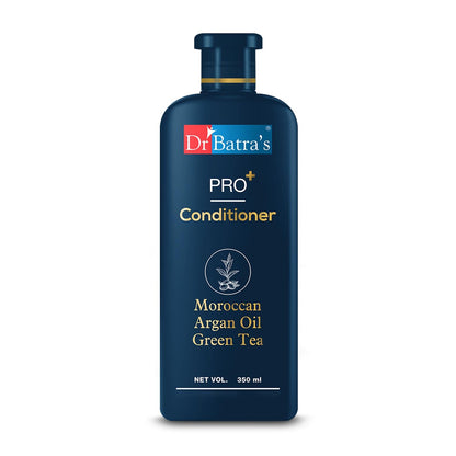 Dr Batra's Pro Conditioner 350Ml Each, Enriched With Moroccan Argan Oil, Green Tea, Vitamin B, For Healthy & Soft Hair, Damage Repair, Sls & Paraben Free