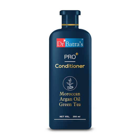 Dr Batra's Pro Conditioner 350Ml Each, Enriched With Moroccan Argan Oil, Green Tea, Vitamin B, For Healthy & Soft Hair, Damage Repair, Sls & Paraben Free