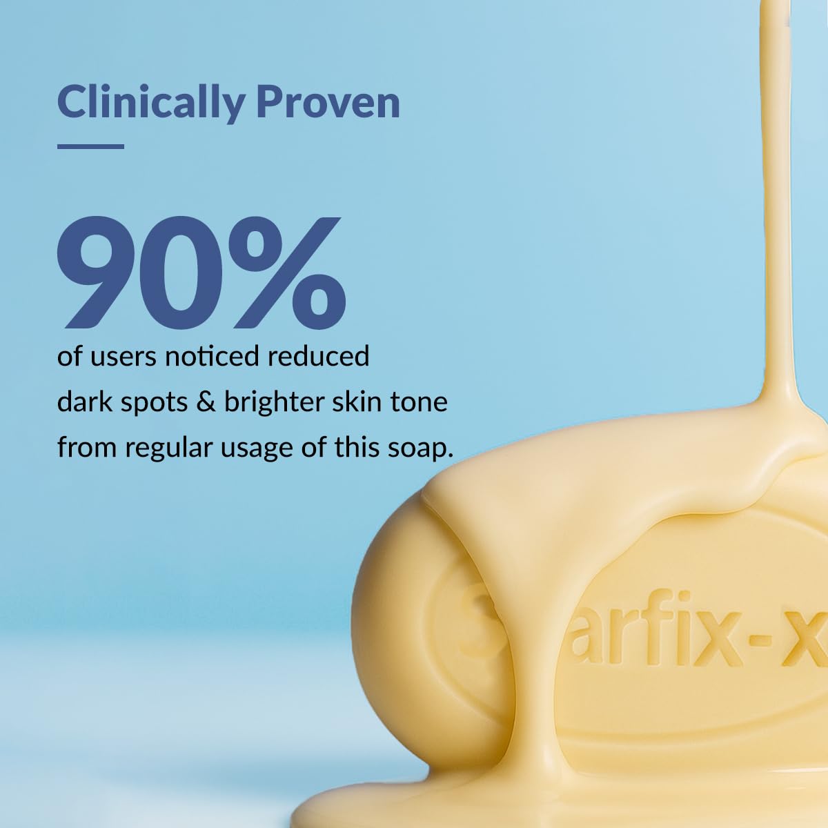 Fixderma Skarfix -TX 1% Kojic Acid Soap for Skin Whitening with Tranexamic Acid | Glutathione for Pigmentation | Skin Whitening Soap for Women & Men - 75gm