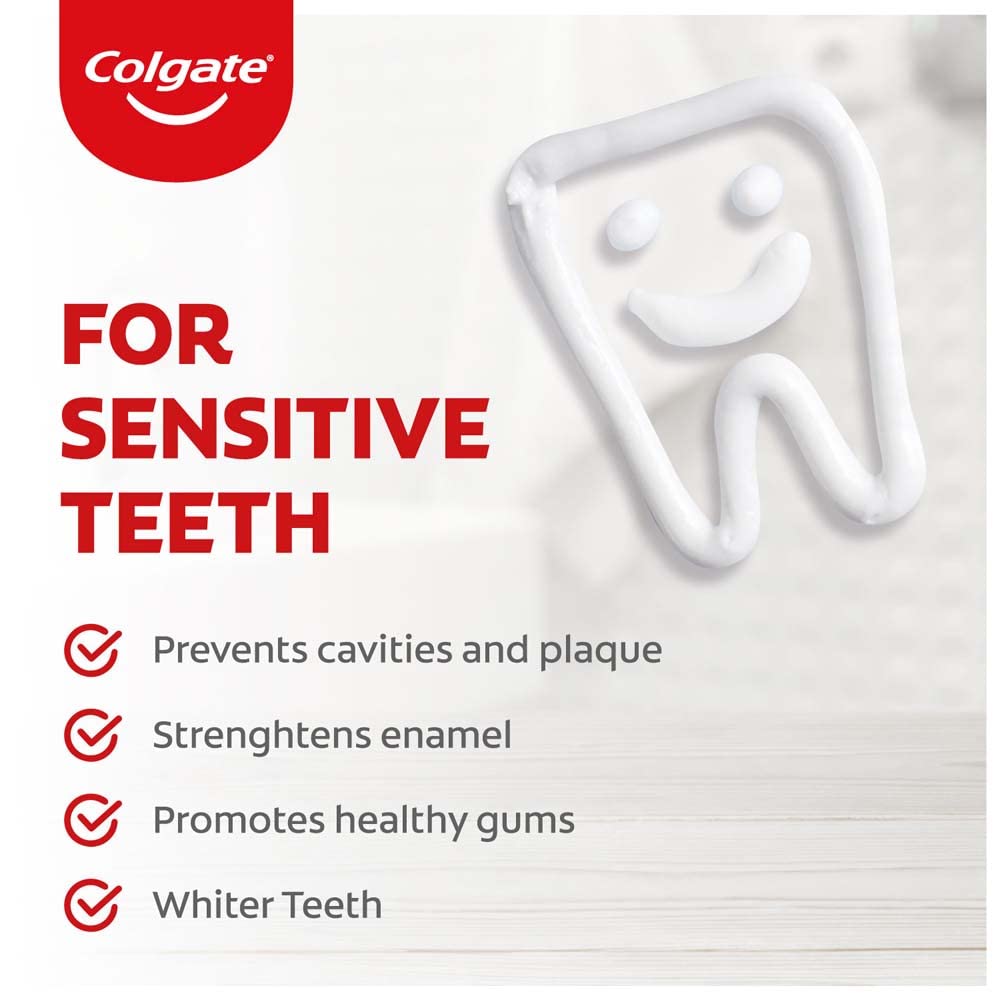Colgate Sensitive Everyday Protection Toothpaste, Combo Pack Of 160g (80g X 2), Specifically Developed For Sensitive Teeth & Healthy Gums, Colgate Toothpaste For Prevention Of Cavities & Plaque