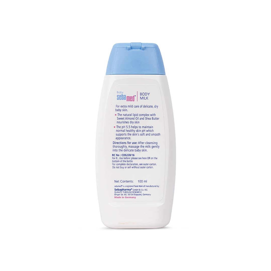Sebamed Baby Body Milk Lotion|pH 5.5|100 ml