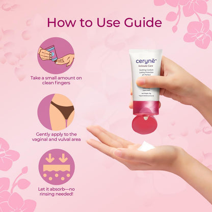 Intimate Care Ultra Pure Lipocream | World’s First Patented Biomimetic Formulation Menopause Vaginal Moisturizer for Women | pH 3.8, Microbiome Friendly | Soothes Itching & Irritation caused due to Vaginal Dryness | Non-Hormonal Dryness Relief Cream