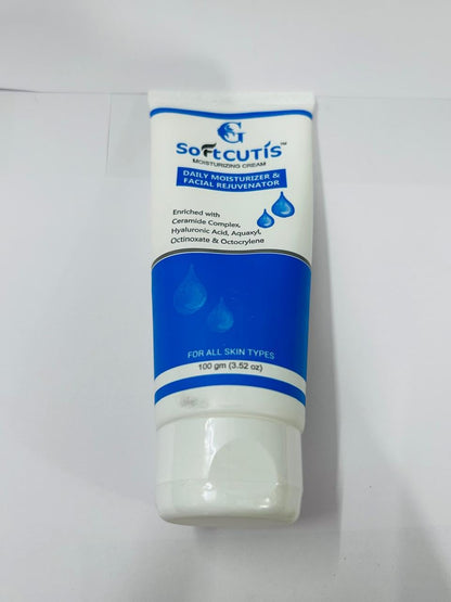 SOFTCUTIS Cream | Intensive Moisturizing Skin Cream for Dry & Sensitive Skin | Non Greasy Formula
