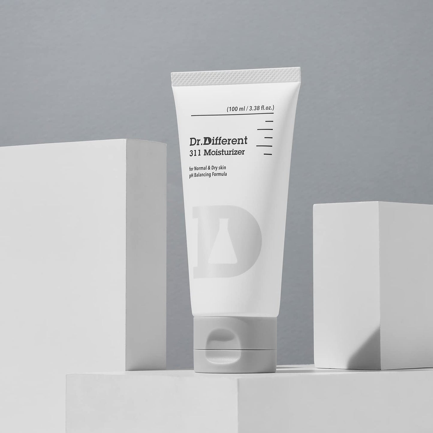 Dr.Different 311 Moisturizer - Ceramide Face Moisturizer for Dry Skin, Hypoallergenic Hydrating and Skin Barrier Facial Cream, 3.38 oz