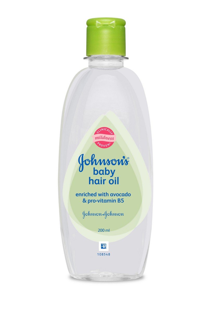 Johnson's Baby Hair Oil with Avocado, 200ml