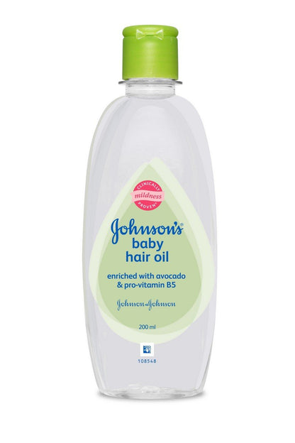 Johnson's Baby Hair Oil with Avocado, 200ml