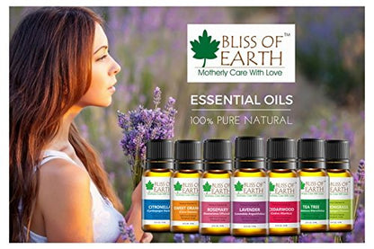 Bliss of earth 100% Pure SWEET ORANGE Essential Oil 10 ML Bottle Therapeutic Grade Essential Oils Ideal For Aromatherapy