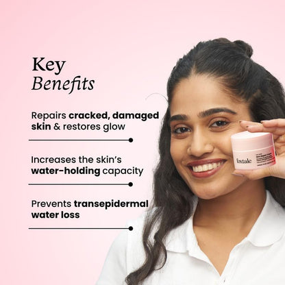 Foxtale Intense Hydrating Winter Moisturising Cream | Olive Leaf Extract, Provitamin B5 and Niacinamide | Repairs Skin Barrier | For Glowing Skin | All Skin Type | 50 g