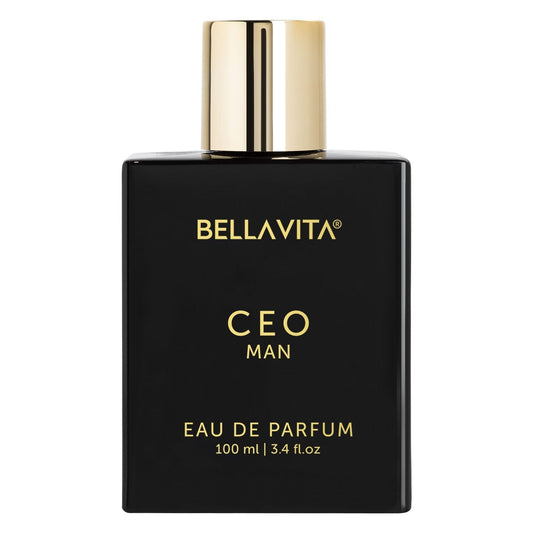 Bellavita CEO Man Eau de Parfum bottle on a white background