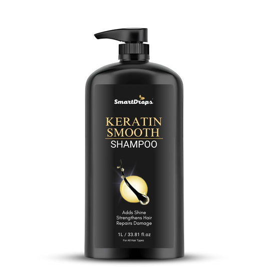 Smartdrops Shampoo 1 Litre for Frizzy & Dry Hair | Dandruff Care & Hair Fall Control Shampoo | Women’s Hair Shampoo | Pack of 1