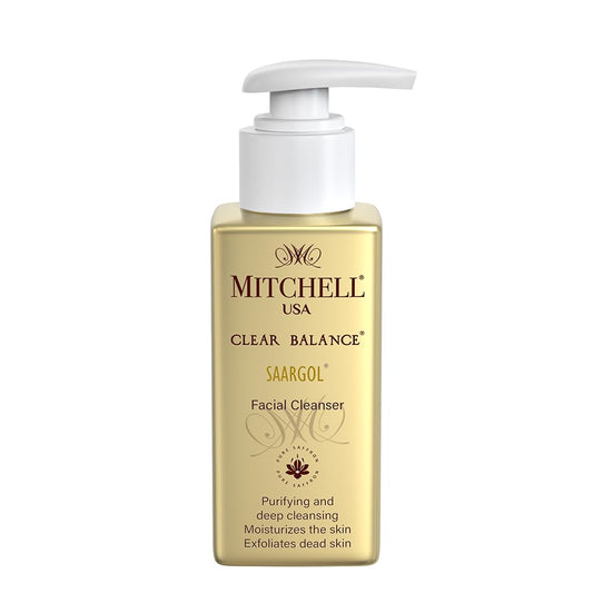 Clear balance Saargol Facial Cleanser|Enriched With Saffron,Vitamin C&E To Help Exfoliate,Moisturize,And Brighten Your Skin,For A Balanced,And Radiant Complexion|Men And Women|All Skin Types|100 Ml