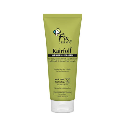 Fixderma Kairfoll Anti Hairloss Shampoo for Hair Fall Control | Anti-Dandruff Shampoo for Women & Men - 200 ml