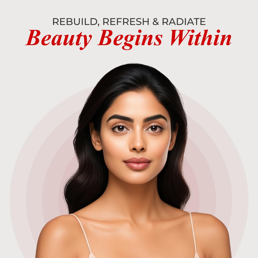 NUTRELA Collagen Builder For Men & Women|Patanjali Collagen Supplement Powder For Healthy Skin,Hair & Nails - 200 G (Strawberry Flavour,1 Count,20 Servings)