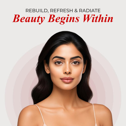 NUTRELA Collagen Builder For Men & Women|Patanjali Collagen Supplement Powder For Healthy Skin,Hair & Nails - 200 G (Strawberry Flavour,1 Count,20 Servings)