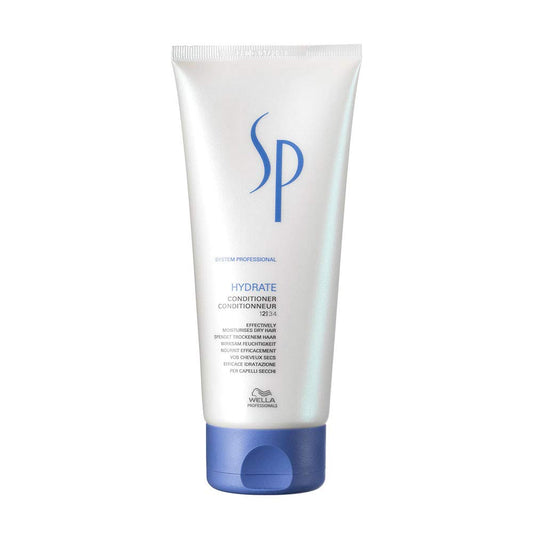 Wella SP Hydrate Conditioner bottle on a white background
