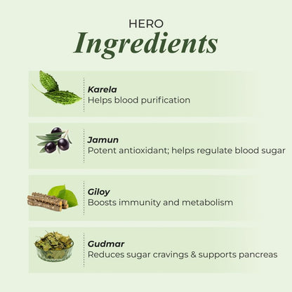 Patanjali Diabetic Care Liquid | Ayurvedic Diabetes Supplement with Karela, Jamun & Giloy | Plant-Based | 500ml