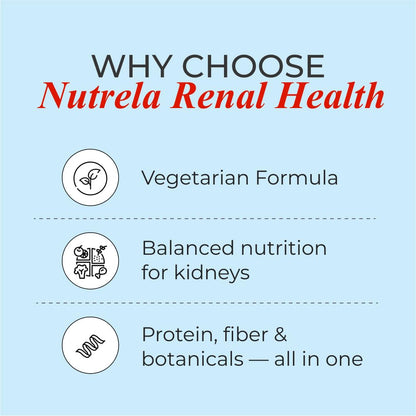 Patanjali Nutrela Renal Health | Whey Protein Supplement for Kidney Support – 400g