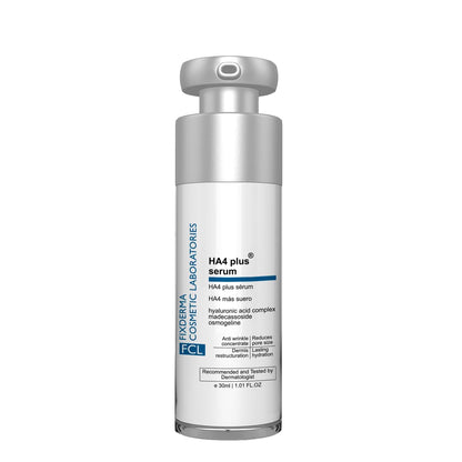 FIXDERMA COSMETIC LABORATORIES 5% Hyaluronic Acid Ha4 Plus Serum For Dry Skin, Serum For Open Pores Reduces Fine Lines And Wrinkles, Improves The Elasticity Of The Skin - 30ml (Pack Of 1)