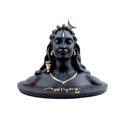 Adiyogi Shiva Statue for Car Dash Board, Pooja & Gift, Mahadev Murti, Idol, Lord Adiyogi Shankara for Home & Office Decor | for Gifting (Adiyogi Mini Statue)