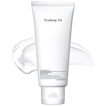 [PKY] Pyunkang Yul Peeling Gel with Immediate Visible Effect, Mild and Smooth Face Scrub with Papaya and AHA, Zero-Irritation, Korean Skincare (100ml)