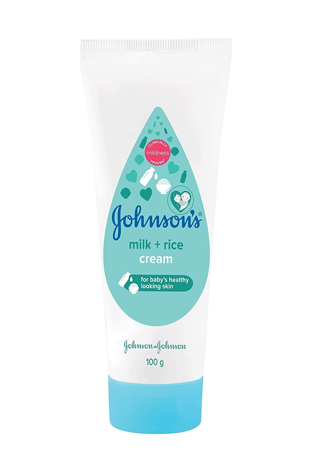 Johnson's Baby Milk Cream Enriched With natural milk extracts and Vitamin E ,100g