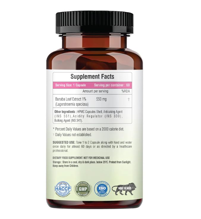 Supplement bottle with label showing 'Supplement Facts' on a white background