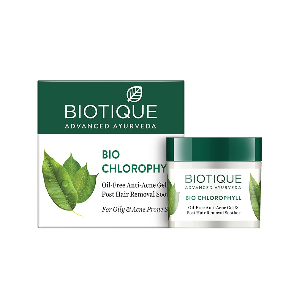 Biotique Bio Chlorophyll product packaging on a white background