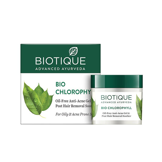 Biotique Bio Chlorophyll product packaging on a white background
