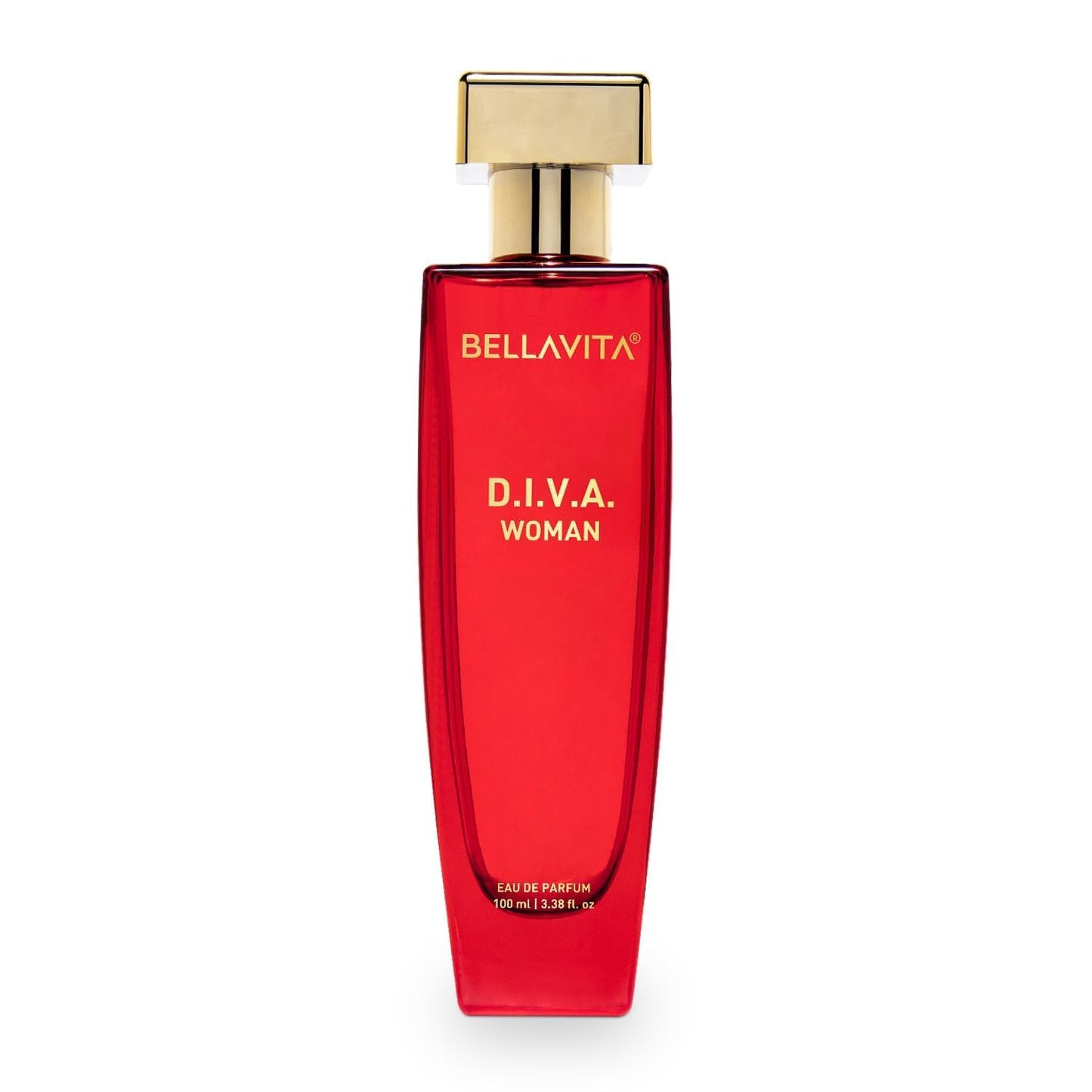 Bella Vita Luxury Women Diva Eau De Parfum Liquid Perfume With Bergamot, Black Currant, Lily, Musk, Floral, Fruity Long Lasting Edp Fragrance Scent 100 Ml