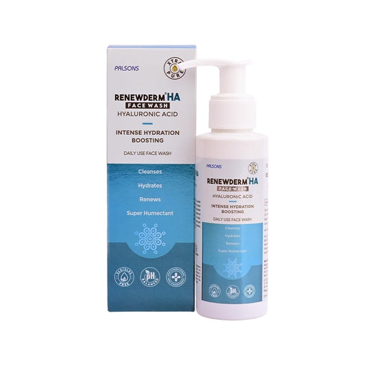 HA Face Wash With Medium Molecular Weight Hyaluronic Acid and Retinol in Retistar for Intense Hydration and Optimum Skin Cell Renewal and Rejuvenation 100ML